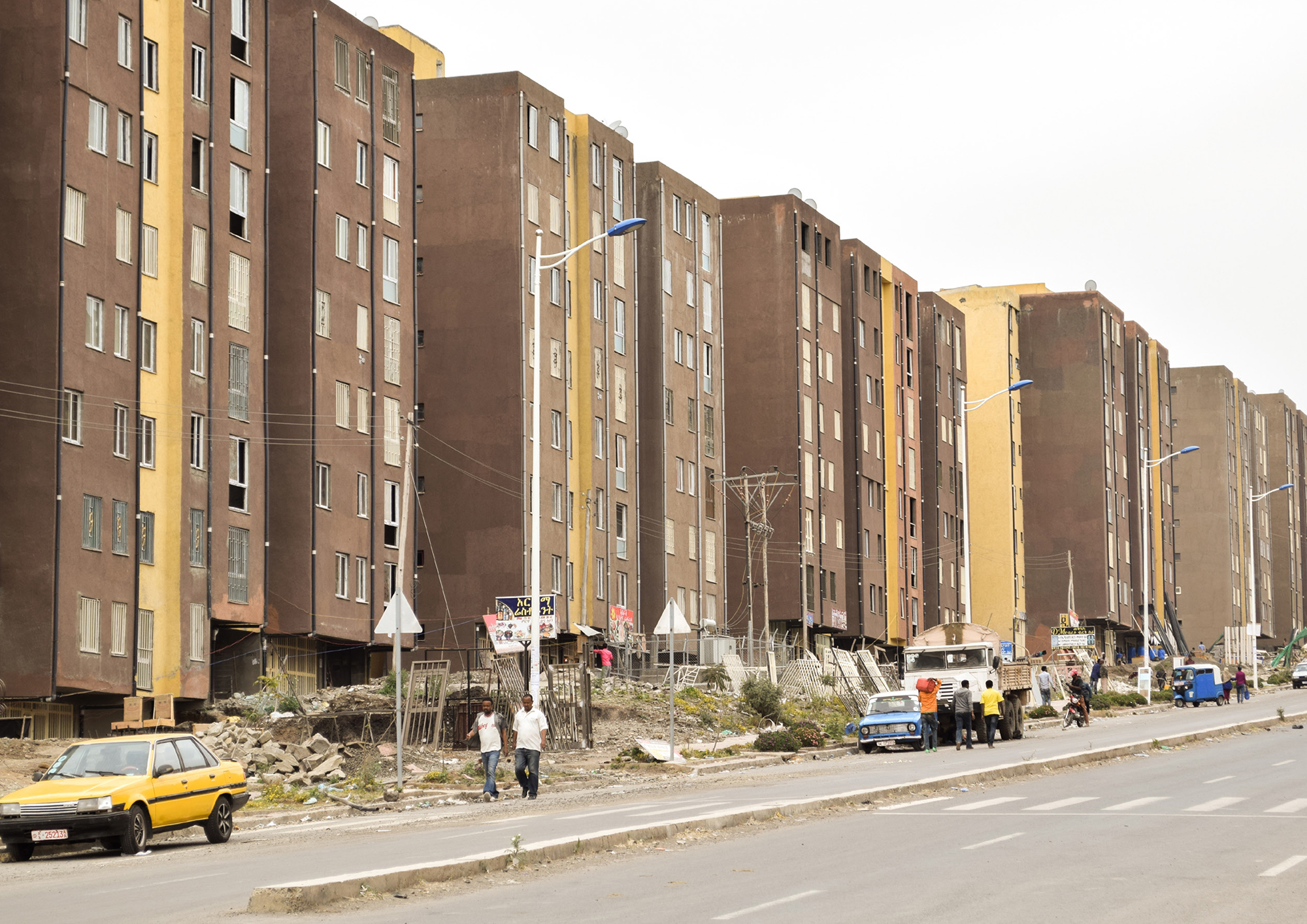 Rhizome A growing horizontal stem of affordable housing in Menen, Addis Ababa