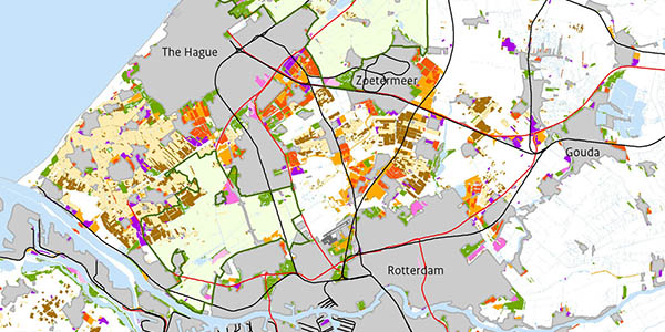 zuid-holland map